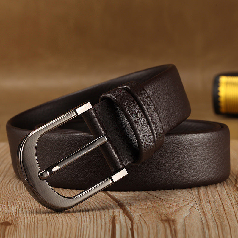 Herren Ledergürtel Dornschließe | Casual Fashion Gürtel modern