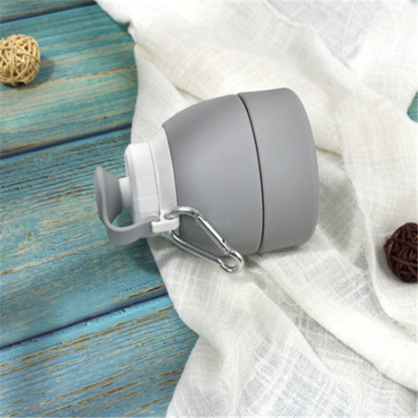 Foldable Silicone Water Bottle Premium – Space-Saving Travel Bottle