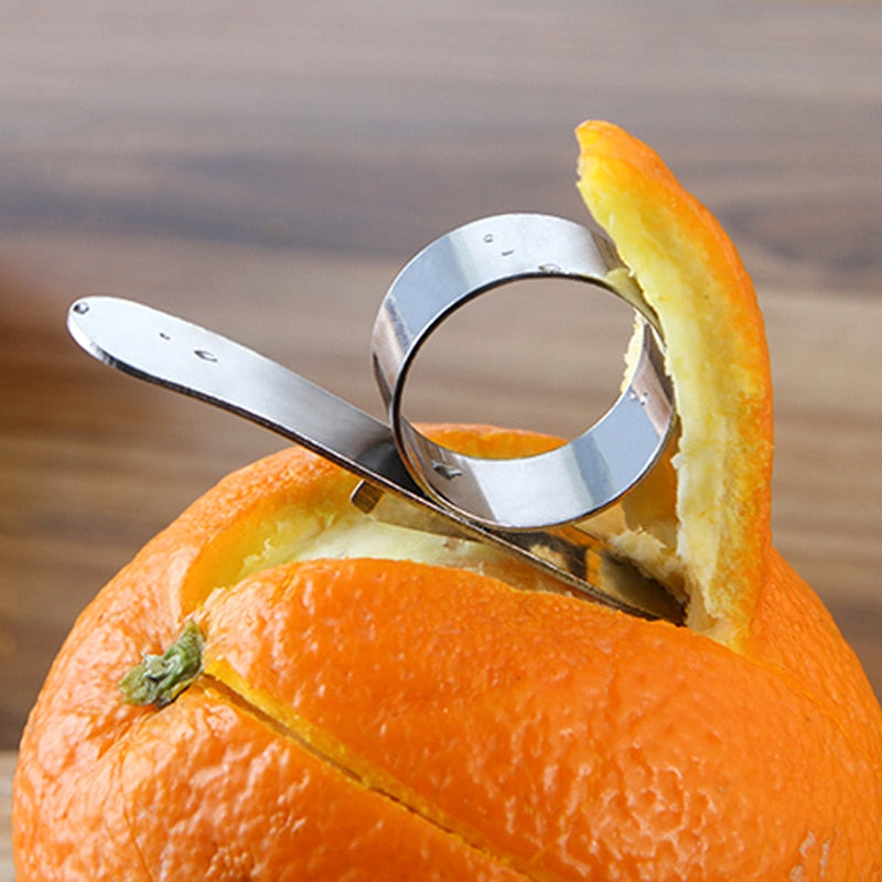 Finger Peeler Ring Stainless Steel | Peeler Fruit Vegetable Kitchen