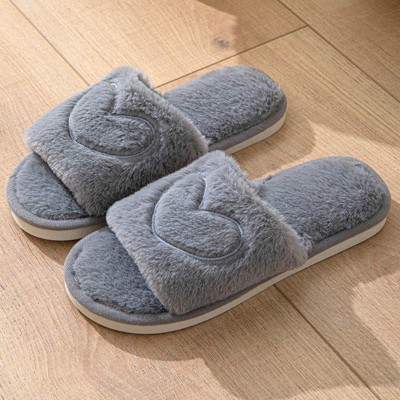 Plush Slippers for Women and Men | Couple Slippers Non-slip