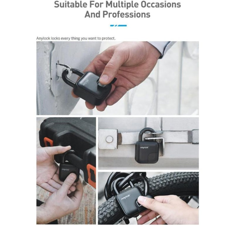 Smart Fingerprint Padlock L3 – Waterproof Security Lock
