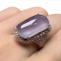 Modische, kreative und beliebte Accessoires: Ringe aus Taro-Kristall