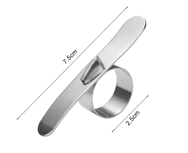 Finger Peeler Ring Stainless Steel | Peeler Fruit Vegetable Kitchen
