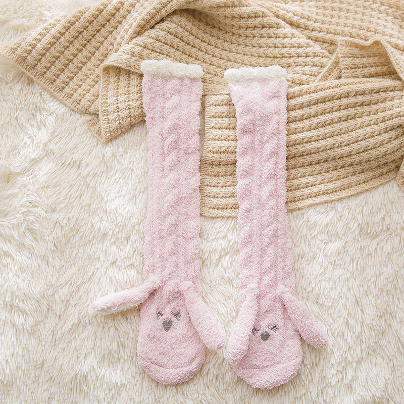 Women's Sleep Socks Coral Fleece – Cuddly Warm Comfort Socks