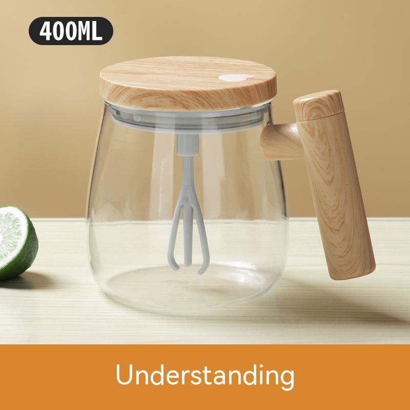 400ml Self-Stirring Coffee Mug - Electric Mixing Cup