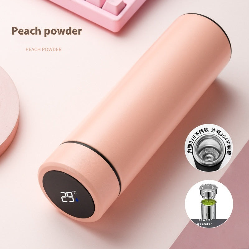 Smart Stainless Steel Thermo Flask - Temperature Display Vacuum Cup