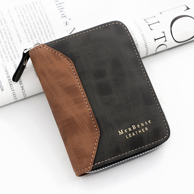 Men's Chain Wallet | Portrait | Coin Purse Wallet