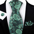 Tie Paisley Jacquard Embroidered Elegant Men's Premium