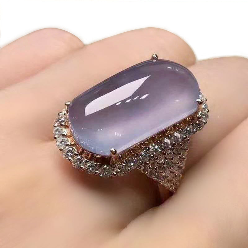 Modische, kreative und beliebte Accessoires: Ringe aus Taro-Kristall