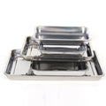 Premium Stainless Steel Serving & BBQ Tray – Deep Kitchen Tray