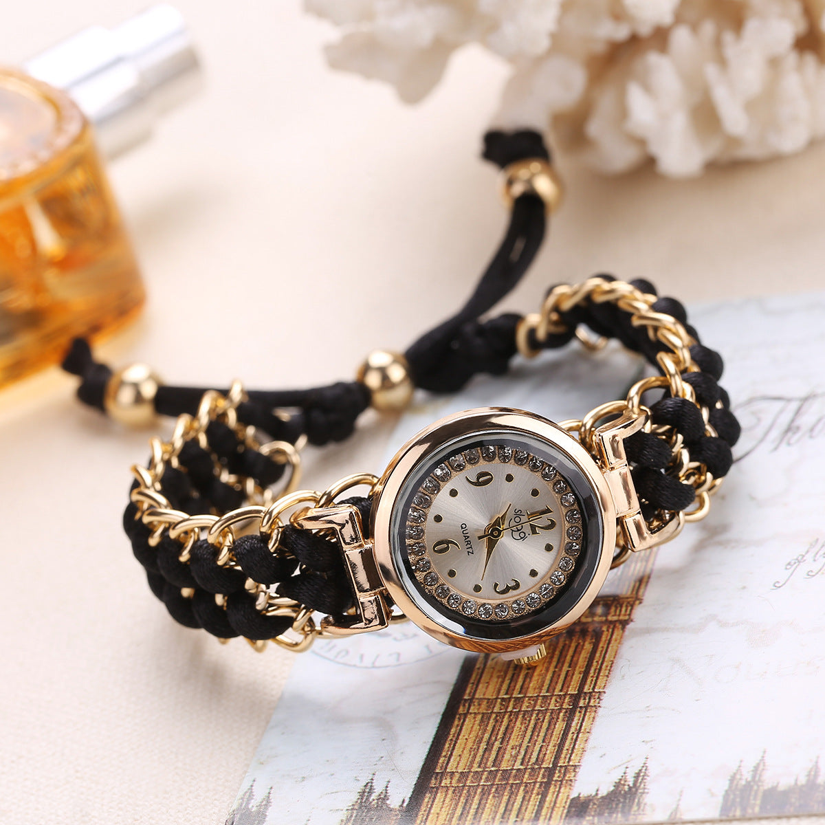 Women's Wrap Bracelet Watch | Elegant Quartz Fashion Wristwatch