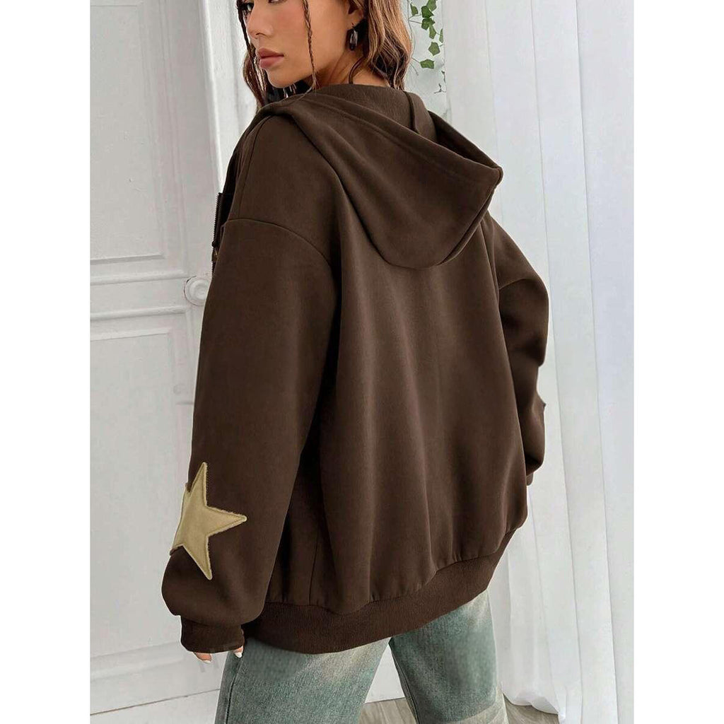 Women's Oversized Hooded Jacket | Casual Cardigan Coat