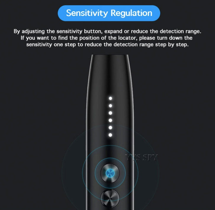 Professional Anti-Spy Detector - GPS, Camera & Signal Finder