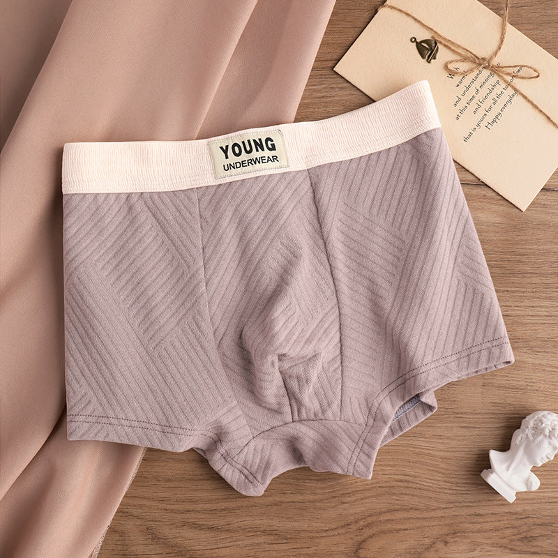 Men's Cotton Boxer Briefs | Mid-Rise | Breathable Comfort