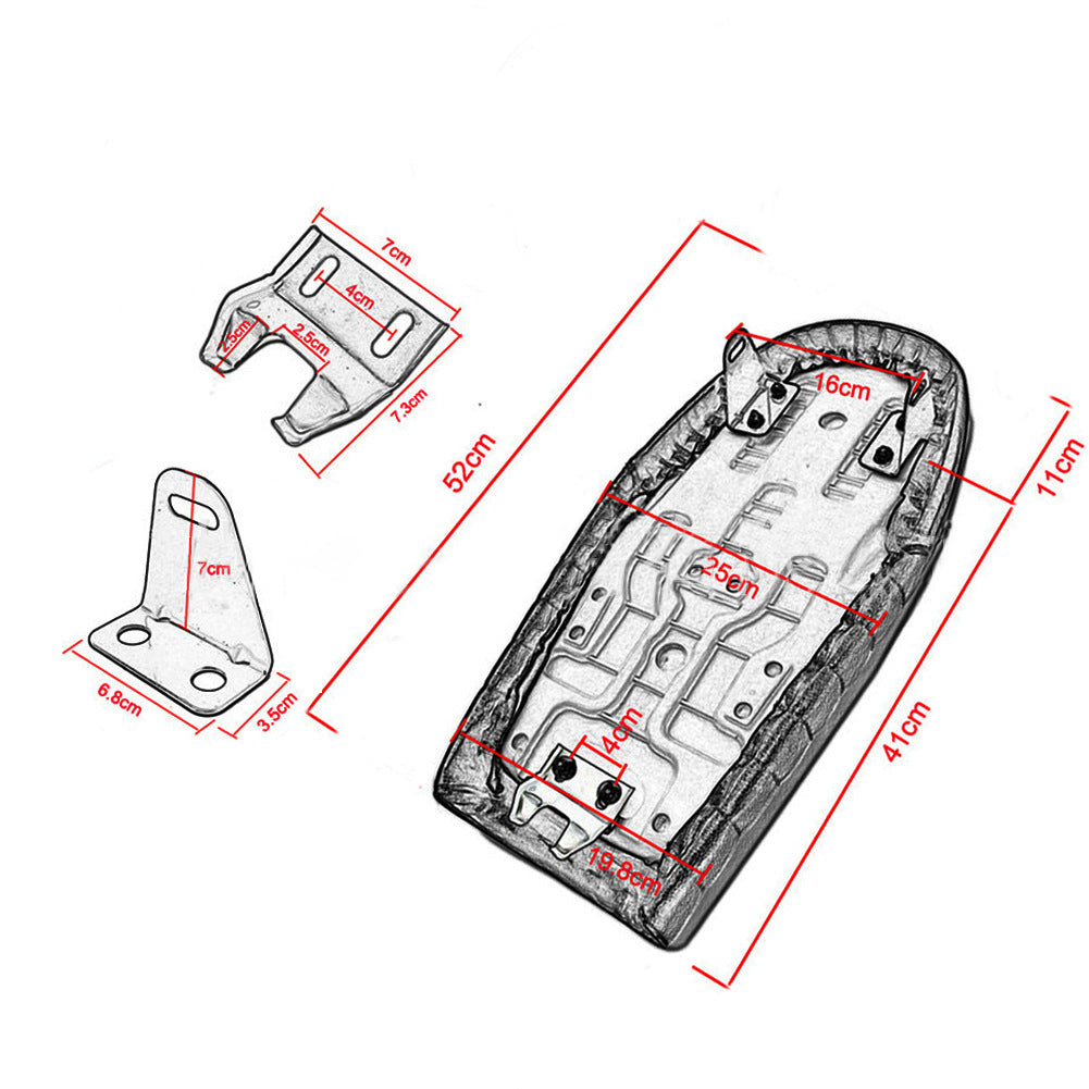 Motorcycle Seat Cushion Comfort | Ergonomic Universal Upgrade