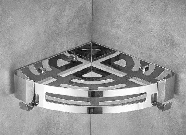 Corner shelf bathroom | no drilling | modern sturdy shower caddy
