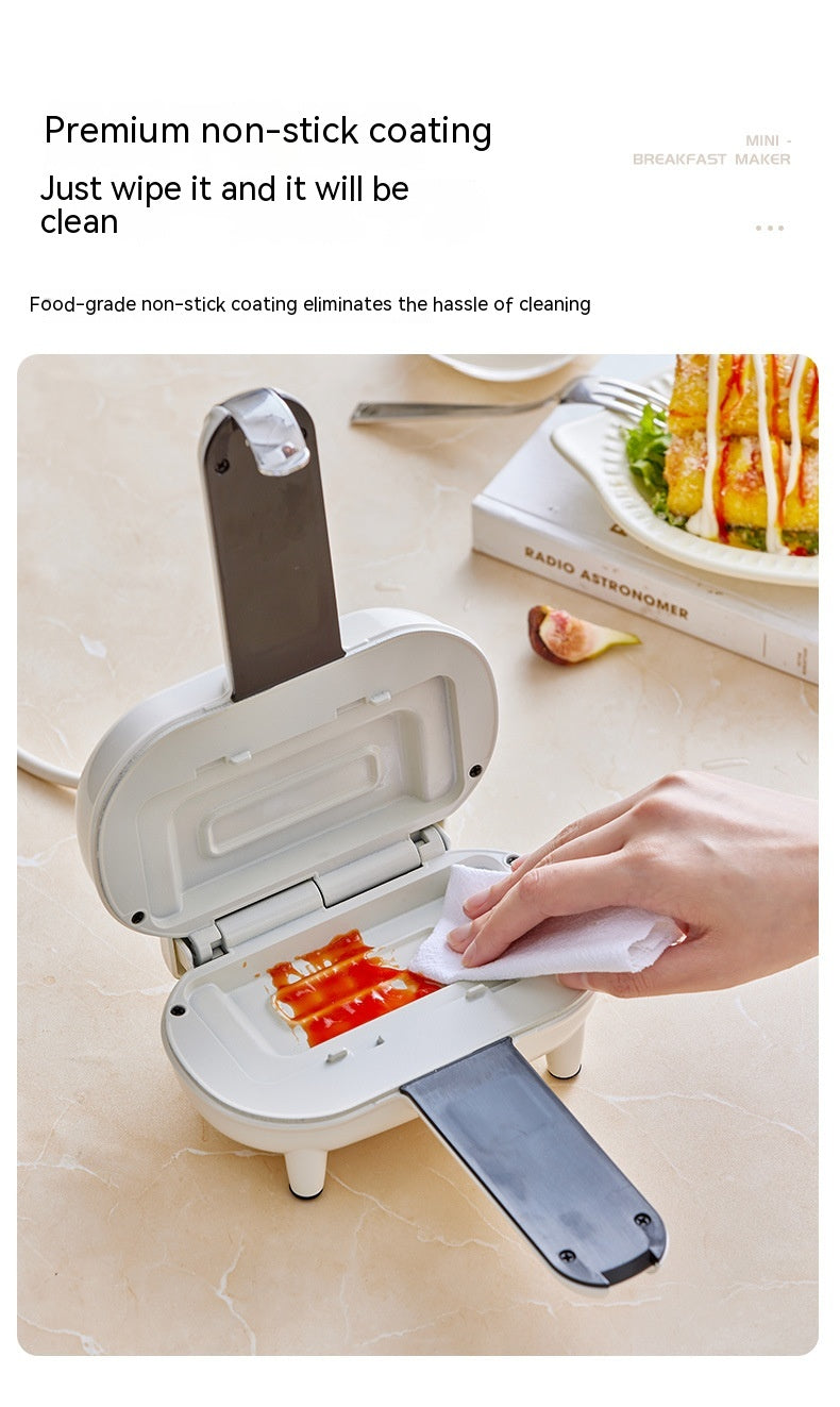 Mini Sandwichmaker Premium – Kompakter Frühstücks Toaster