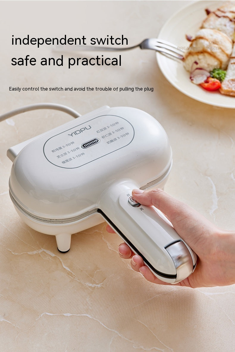 Mini Sandwich Maker Premium - Compact Breakfast Toaster