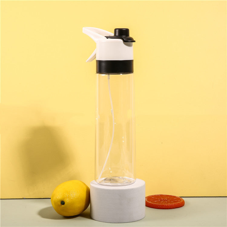 Spray Drinking Bottle Premium – Sports Water Bottle with Mist Function