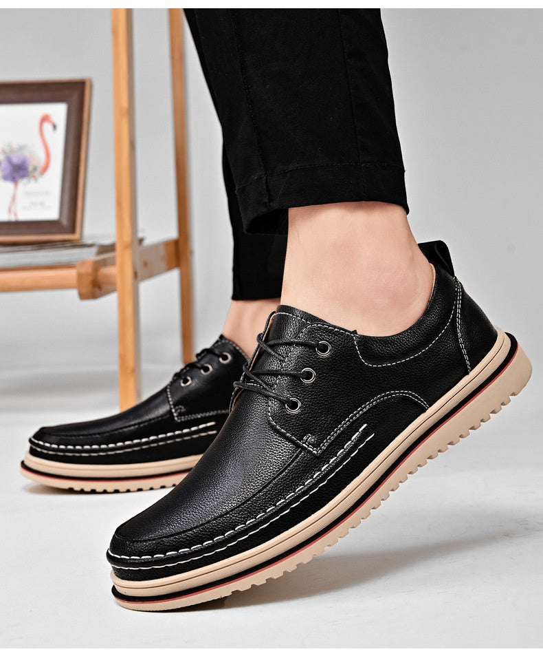 Men's Leather British Boots | Handmade Martin Boots Robust
