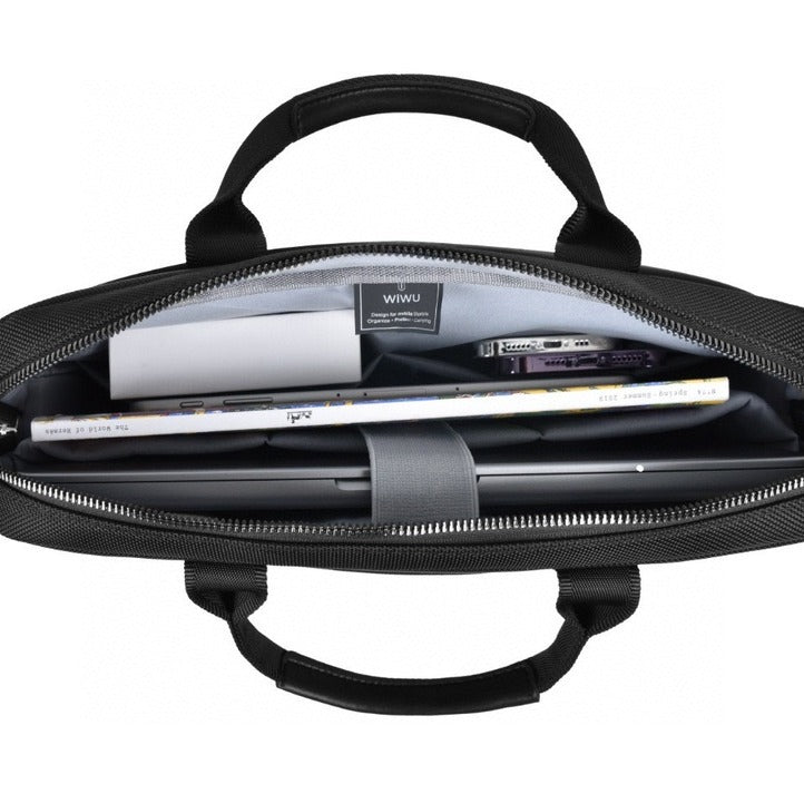 Men's Business Laptop Bag with Multiple Compartments – Large Organizer Bag