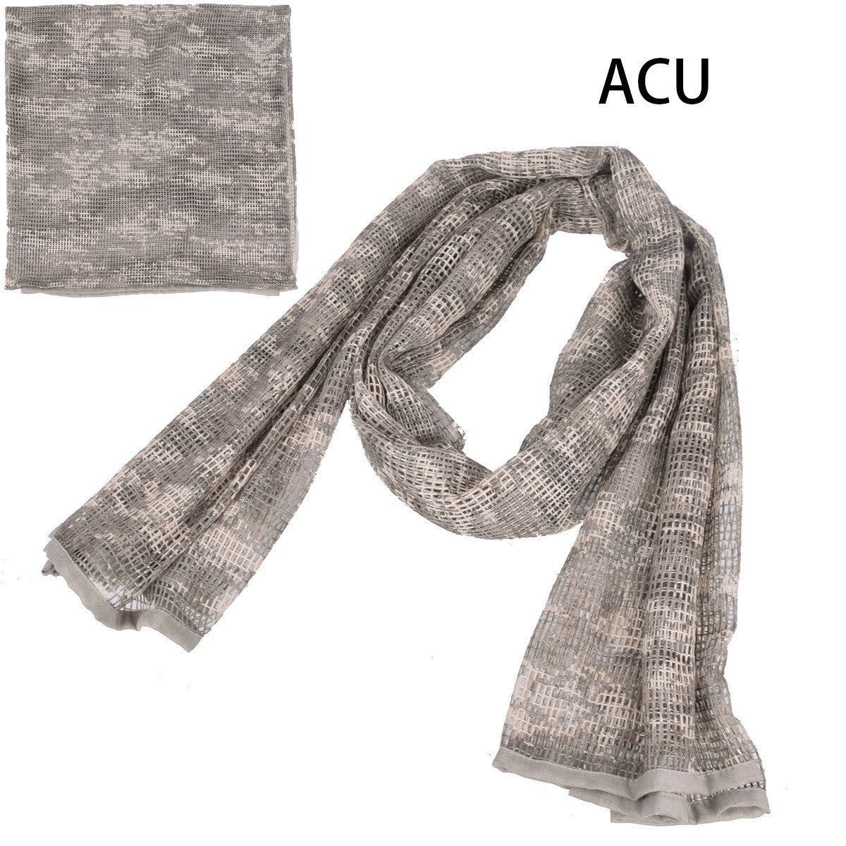 Unisex Outdoor Scarf Camouflage breathable lightweight versatile
