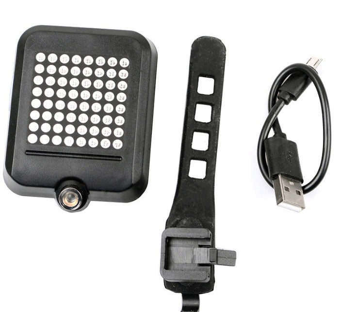 Smart Bike Light Set LED | Front & Rear Light USB Rechargeable Waterproof