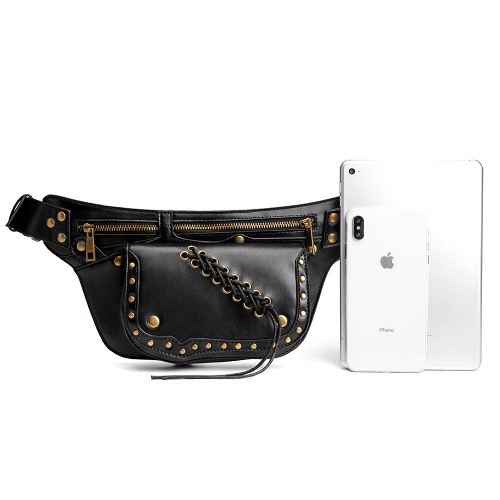 Steampunk Shoulder Bag Men | Vintage Messenger Bag Smartphone