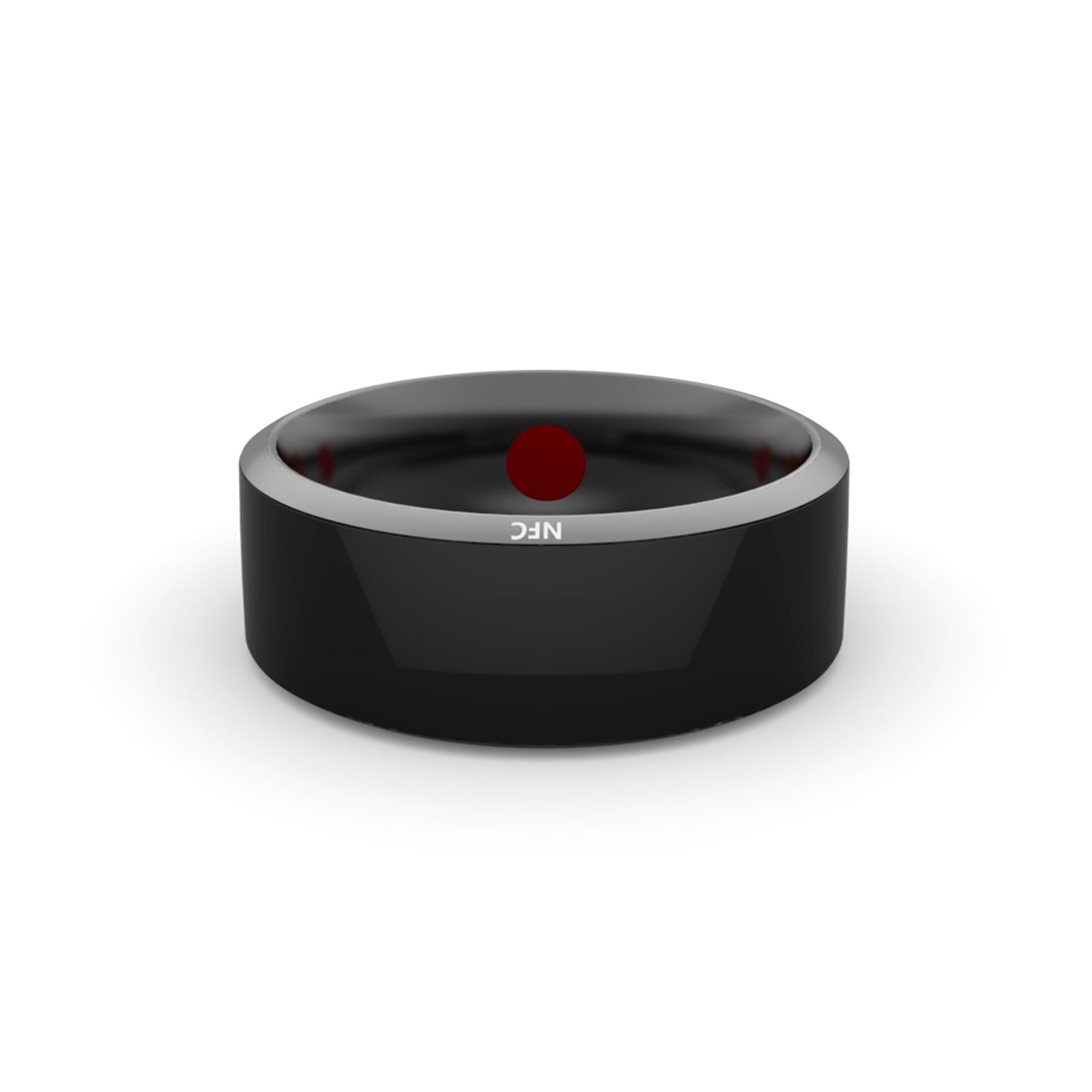 Smart Ring Black - Multifunctional High-Tech Fitness Ring