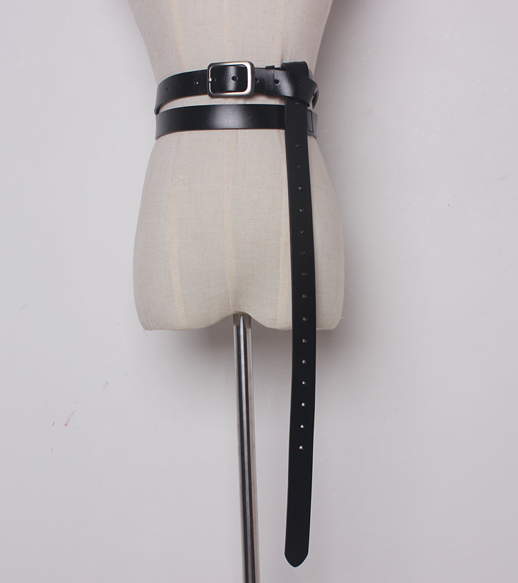 Women's Suede Belt | Elegant Soft Genuine Leather Waist Belt