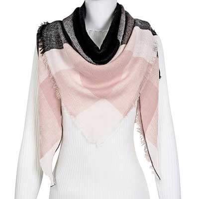 Damen Dreiecksschal Elegant | Herbst Winter Schal Stola