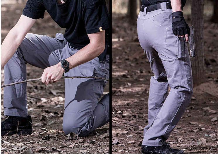 Men's Tactical Pants IX7 | Outdoor Multi-Pocket Straight Robust