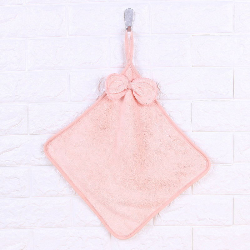 Korallenfleece Handtuch | Weich saugstark mit Schleife kaufen