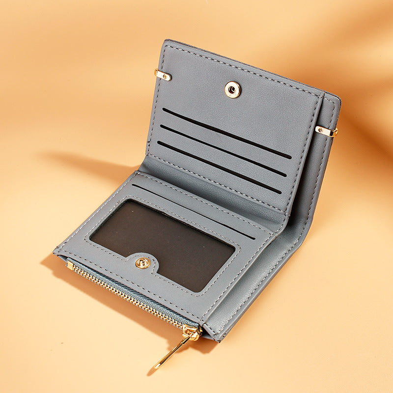 Women's Small Wallet | Multi Card Holder Zipper Purse