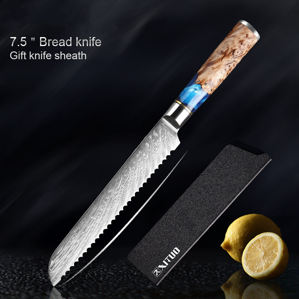 Professional Kitchen Knife Set | Chef Knife Cleaver Stainless Steel