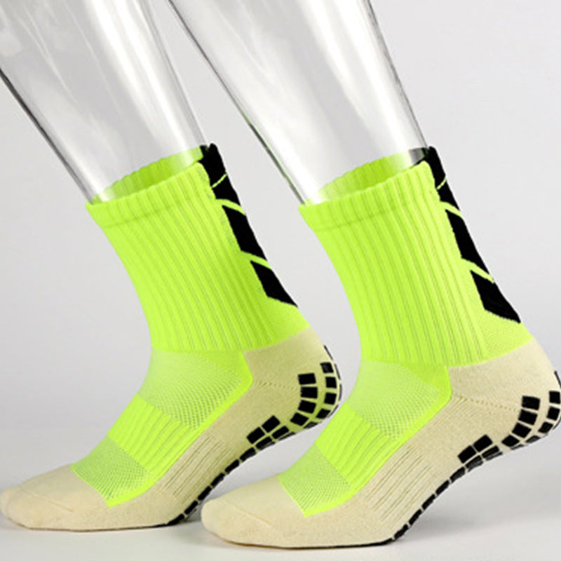 Padded Anti-Slip Football Socks | Mid-calf Performance