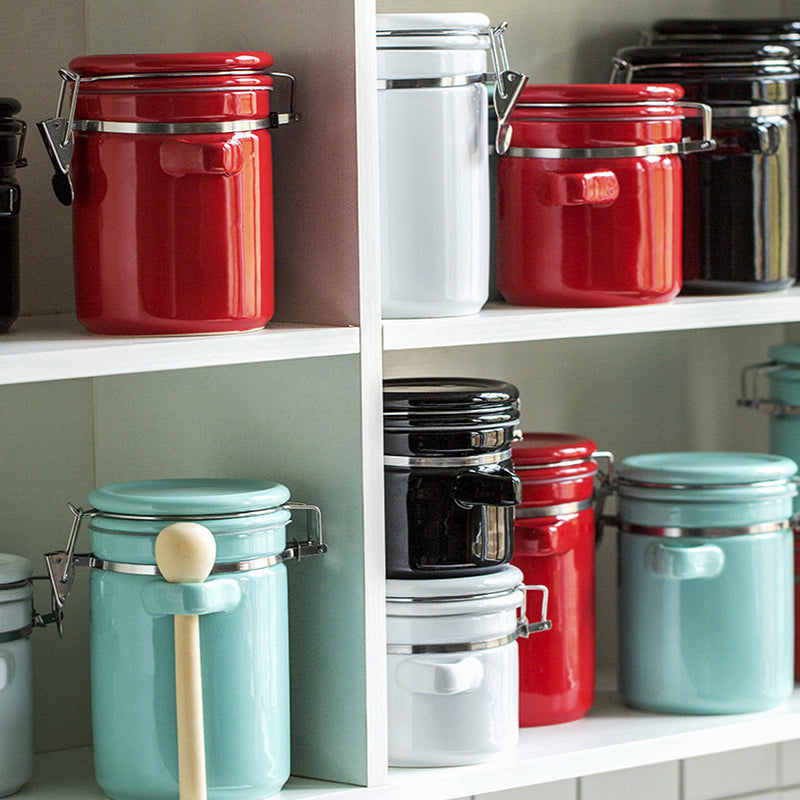 Ceramic Storage Jar airtight | Kitchen Storage | Jar Lid