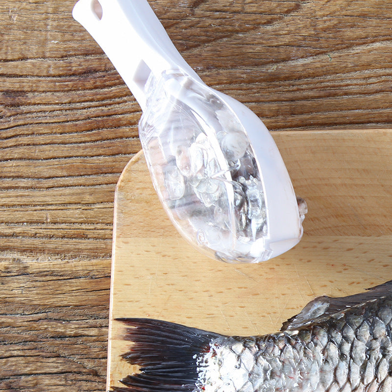 Fish Scaler Brush Stainless Steel – Professional Fish Scraper Kitchen Tool