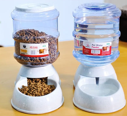 Pet Food and Water Dispenser | Automatic Large Capacity