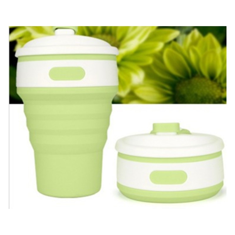 Foldable Silicone Travel Mug – BPA-Free Coffee To Go Mug