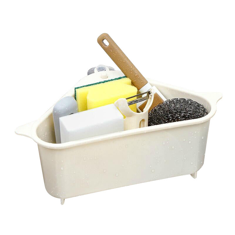 Sink Organizer Triangle – Multifunctional Draining Rack Kitchen