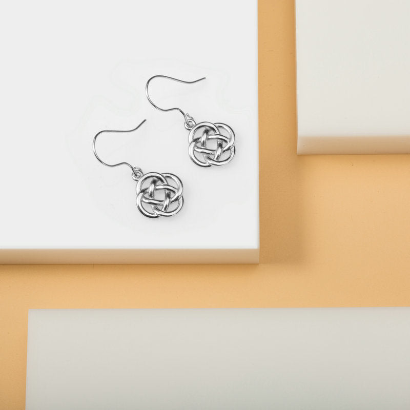 Celtic Knot Earrings - Timeless Elegance with Symbolic Design