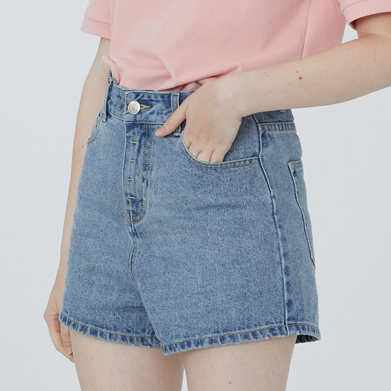 Unisex Denim Shorts | Loose Couple Jeans Shorts Oversize