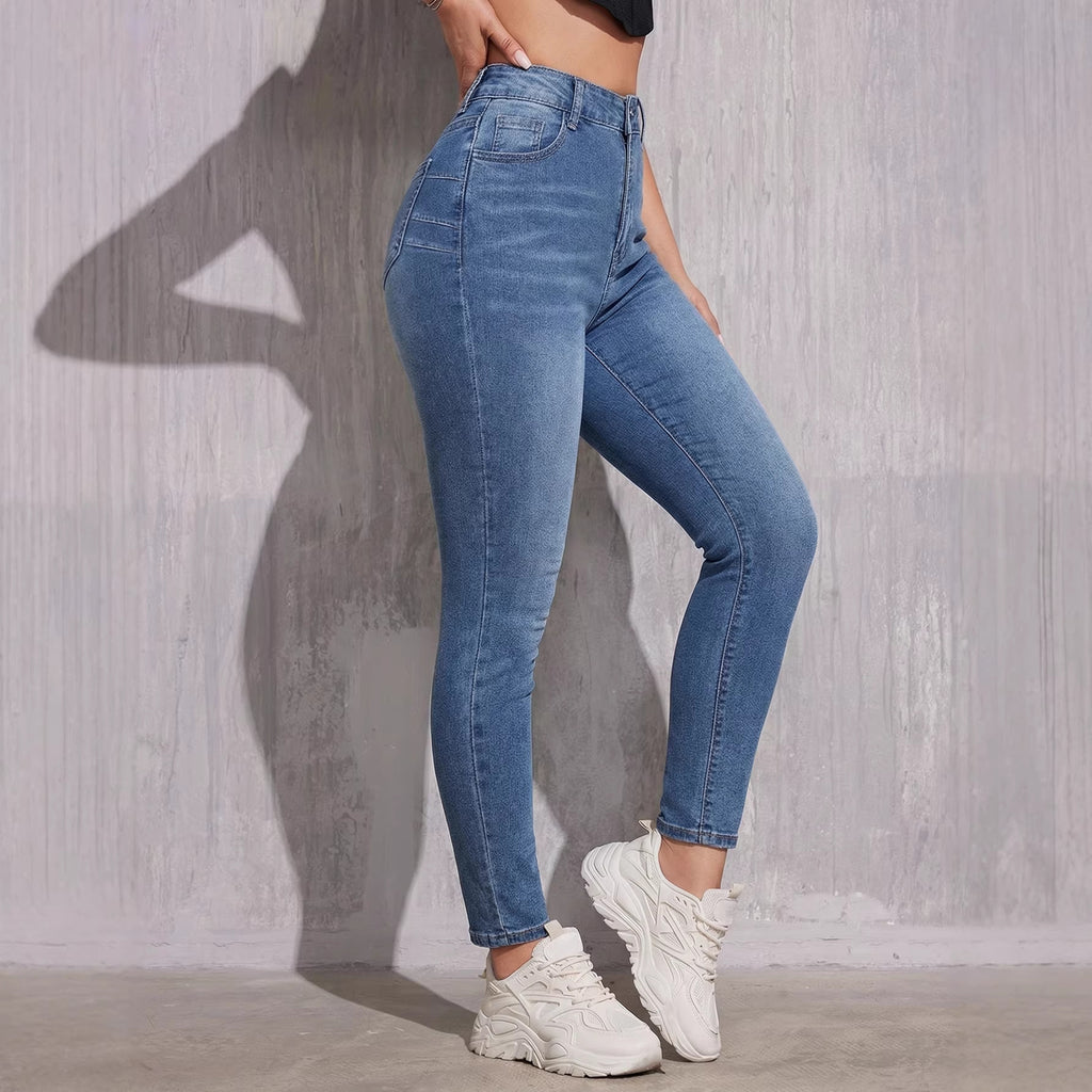 Women's Push Up Skinny Jeans | High Waist Figure-Shaping Pants