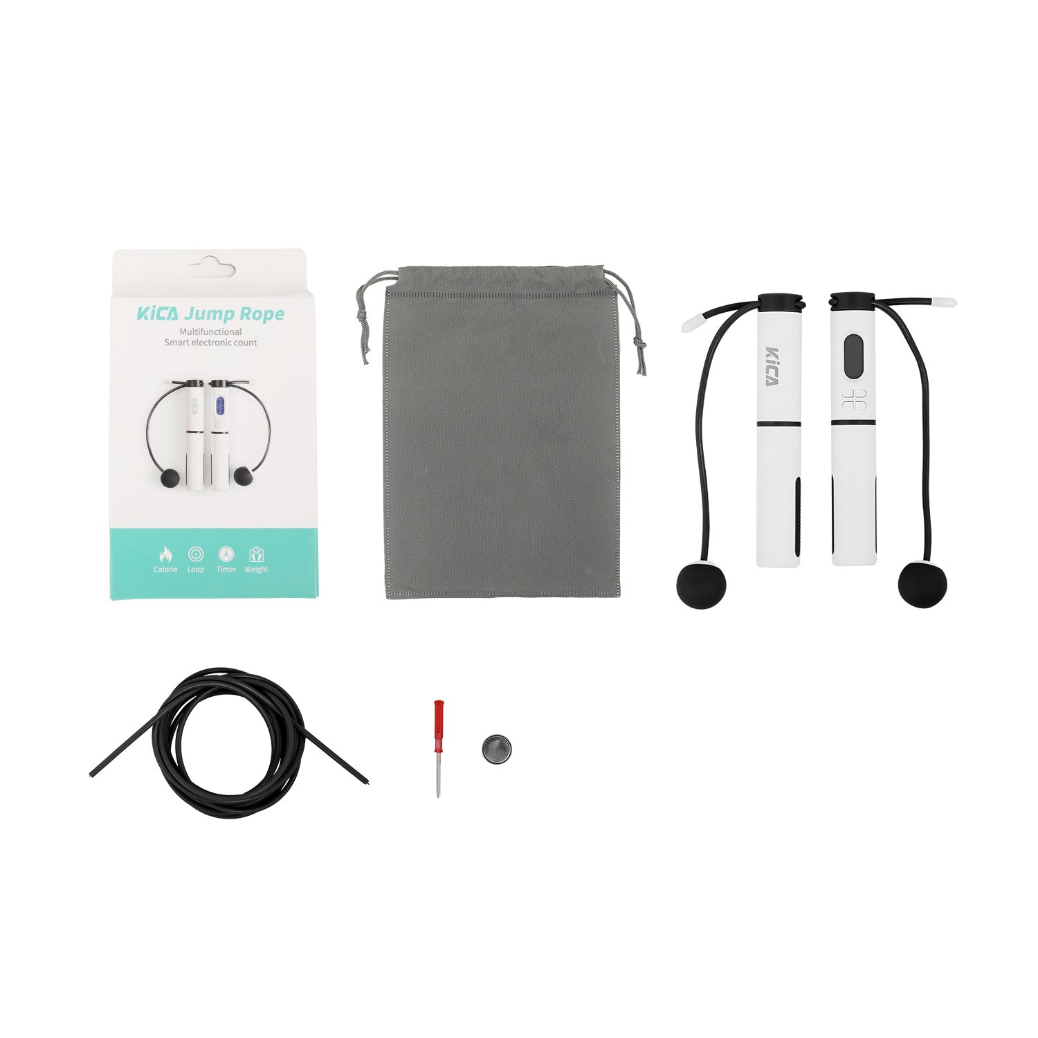 Smart Skipping Rope Cordless with Counter | Fitness Jump Rope Home Training