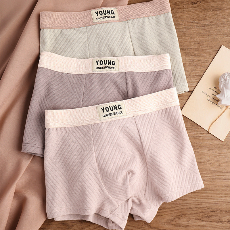Men's Cotton Boxer Briefs | Mid-Rise | Breathable Comfort