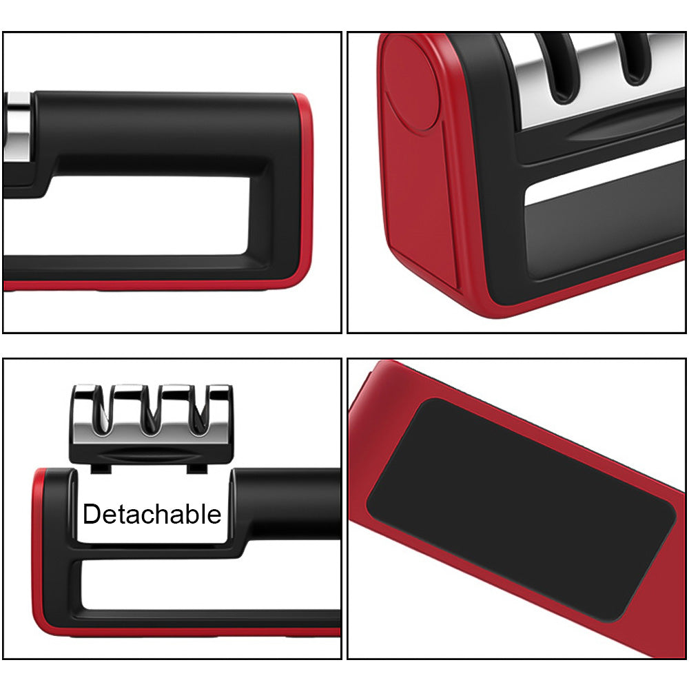 Diamond Knife Sharpener 3 Stage | Professional Kitchen Sharpener