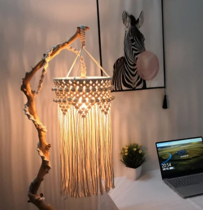 Braided Lampshade Design Fabric Lamp Modern Decorative