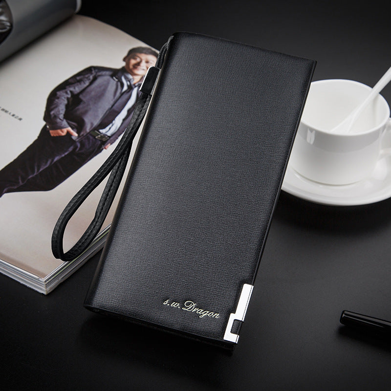 Men's Long Zipper Wallet | Multifunctional Clutch