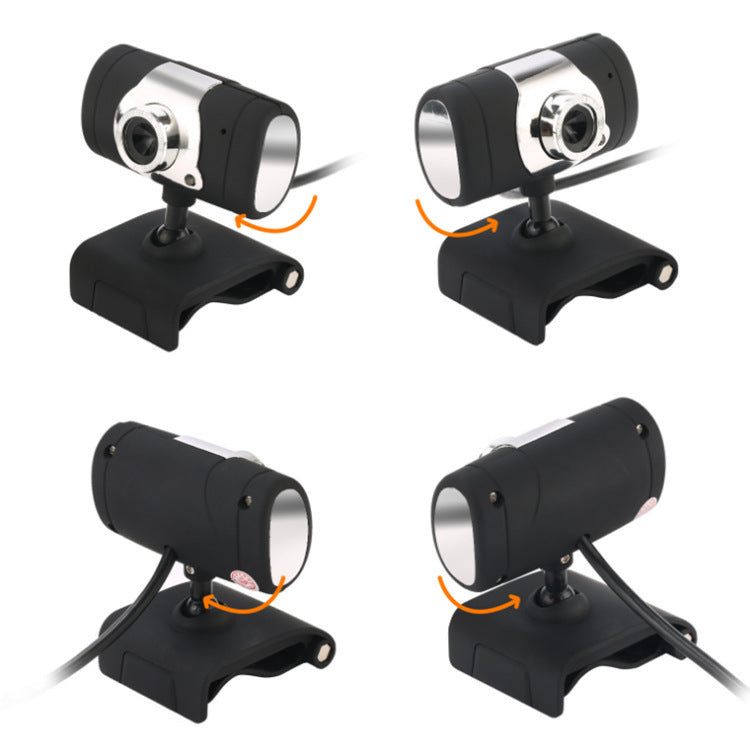 Desktop Webcam HD with Microphone – PC Camera for Video Calls